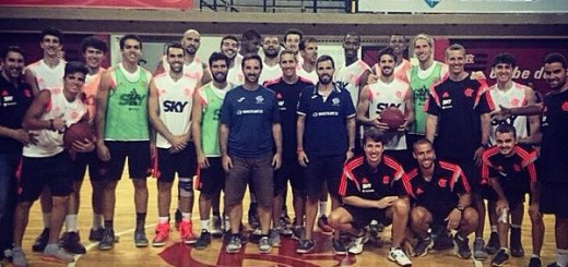 El Basket World Tour con el equipo del Flamengo